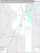 The Villages Metro Area Digital Map Premium Style